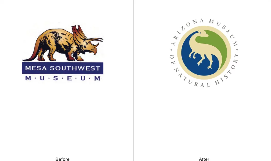 Logo Before and After