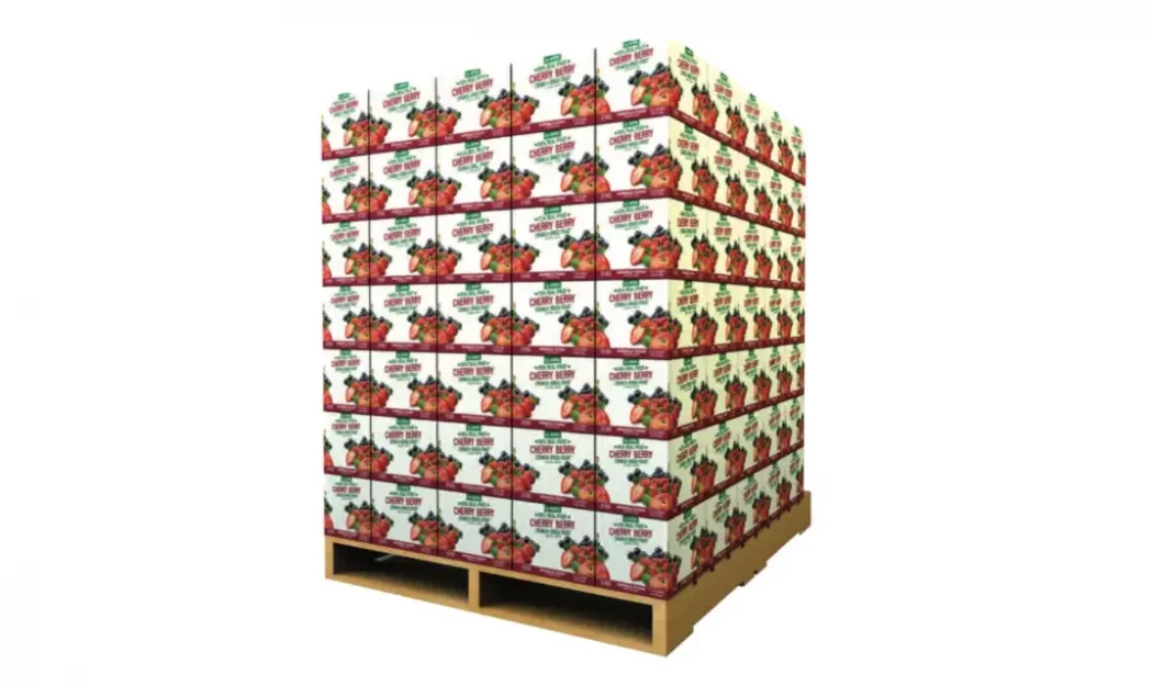 Pallet with Packaging